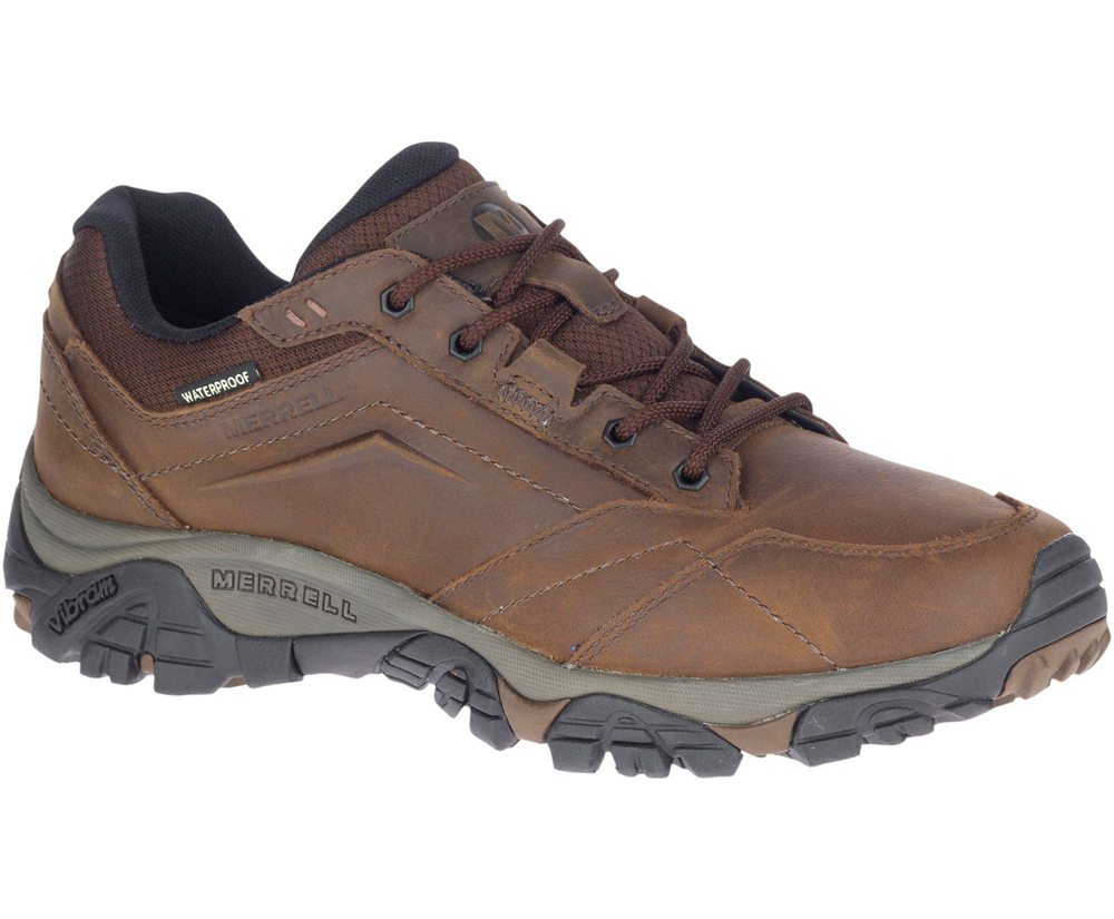 Merrell Sneakers Brown - Moab Adventure Lace Waterproof - Mens 48SOWPYZK